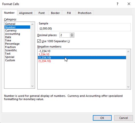 Display Negative Numbers in Brackets Excel 的图像结果