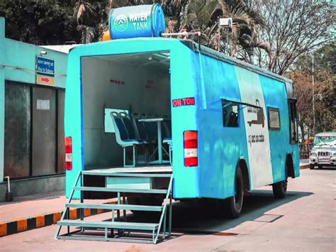 This canteen was a BMTC bus