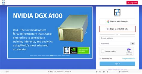 E2E Networks Customer SignUp and Validation Process for International ...