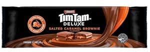 Arnott's TimTam Salted Caramel Chocolate Brownie Crisp Deluxe Biscuit ...