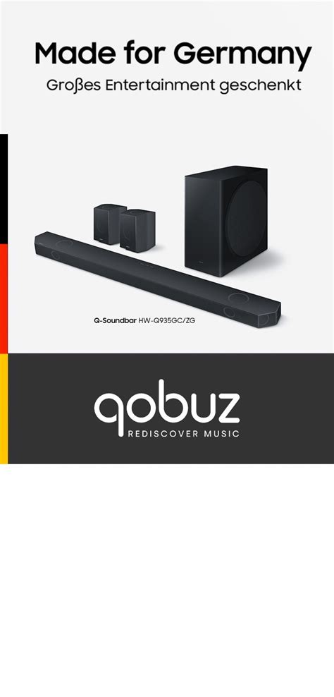 Made for Germany - QOBUZ | Samsung Deutschland