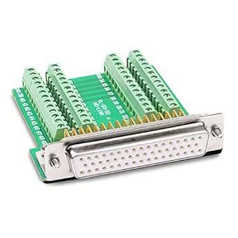 ANMBEST DB50 Solderless Connector, Female D-SUB Header to 50-pin Port ...