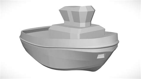 Azimuth Stern Drive Tugboat (HULL ONLY) - Download Free 3D model by ...