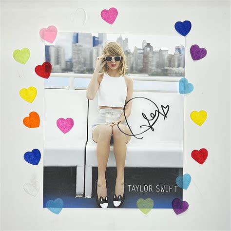 Taylor Swift 1989 Signed 8x10 Lithograph Reprint High Quality Signature ...