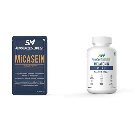 Buy Steadfast Medishield Combo Of MiCasein Slow Release Protein | Box ...