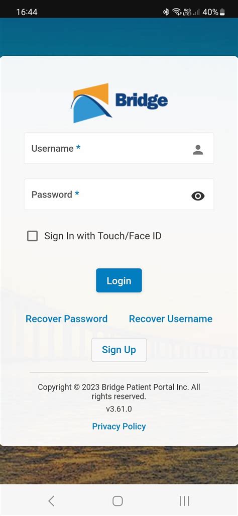 Bridge Patient Portal APK Download for Android - Latest Version