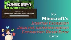 Image result for Minecraft Socket Exception