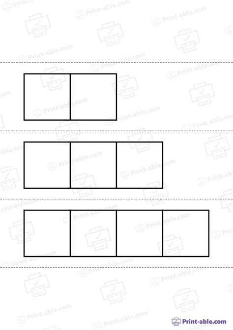 10 Free Elkonin Boxes Printable | PRINT-ABLE