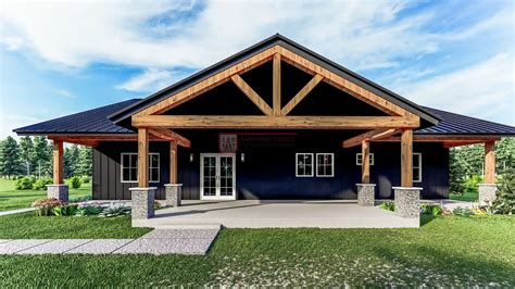 4 Bedroom Pole Barn Floor Plan 243SVD: Stunning Design - Sanverma ...
