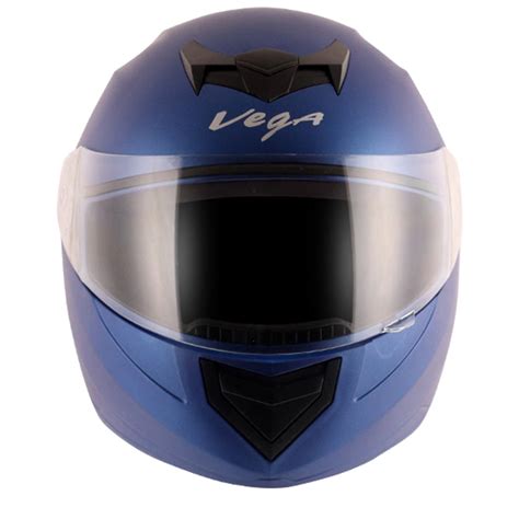 Vega Edge Dx Dull Blue Helmet | Shop Helmets at BIKERSTORE.IN ...