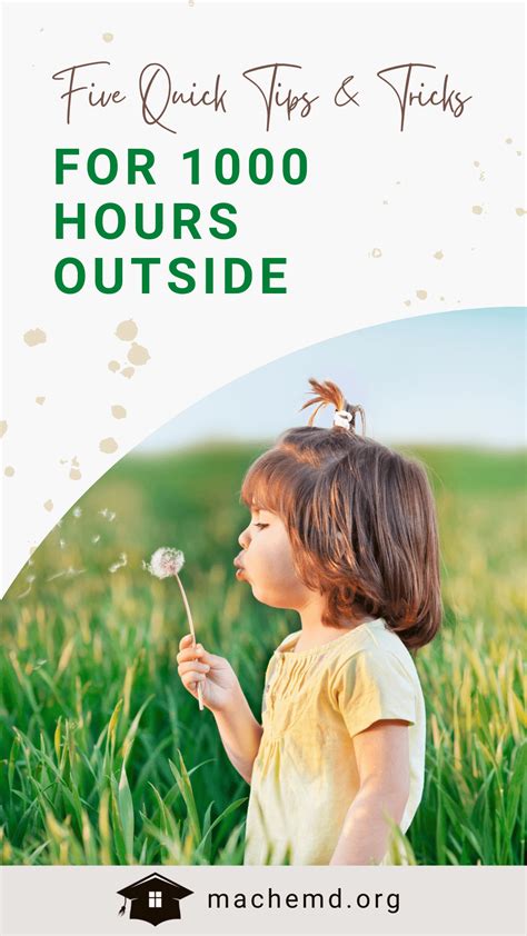 Why 1000 Hours Outside? | MACHE MD