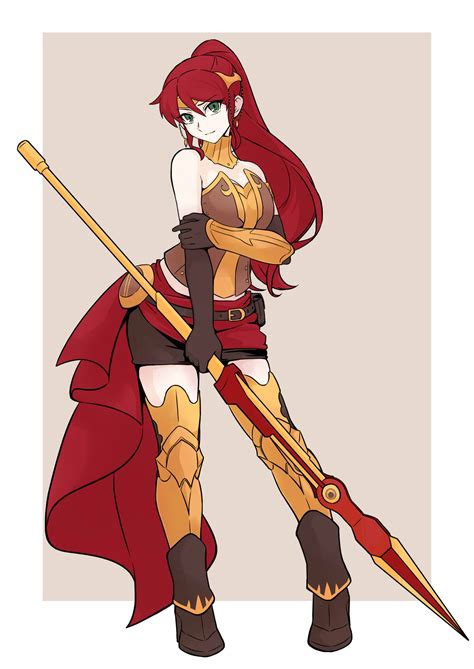 Pyrrha Nikos - RWBY - Image by Chris9th #3127911 - Zerochan Anime Image ...