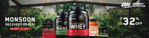 Optimum Nutrition India - Buy Best Protein Supplements Online