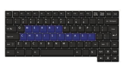 Laptop keyboard Royalty Free Vector Image - VectorStock