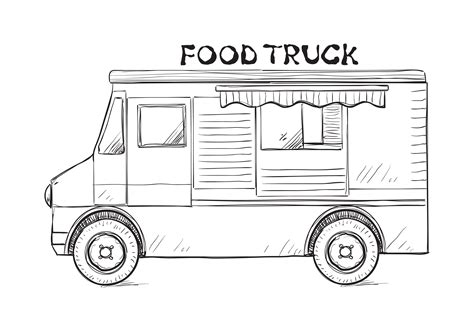 Food Truck Sketch | Global Food Trucks