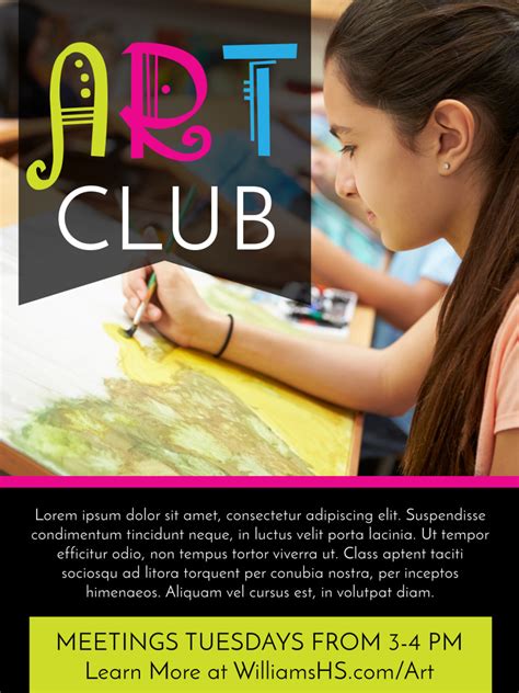 School Club Poster 的图像结果