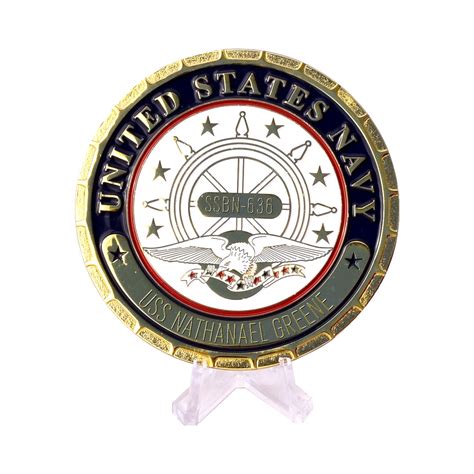 USS NATHANAEL GREENE SSBN-636 NAVY SHIP PLAQUE – Navy Emporium