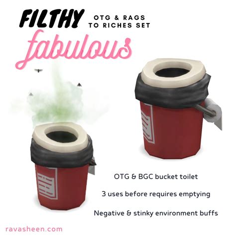 Filthy Fabulous Christmas Decorations - Two Red Trash Cans