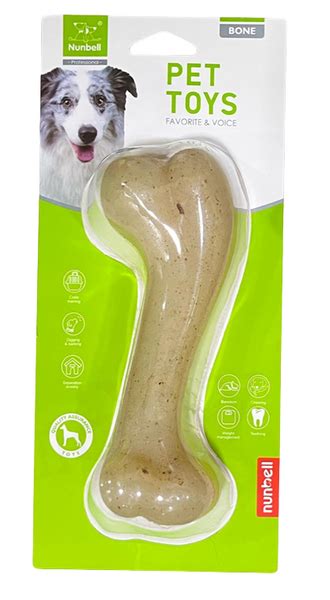 Nunbell Flavoured Bone Shape Dog Chew Toy – ShakeHands