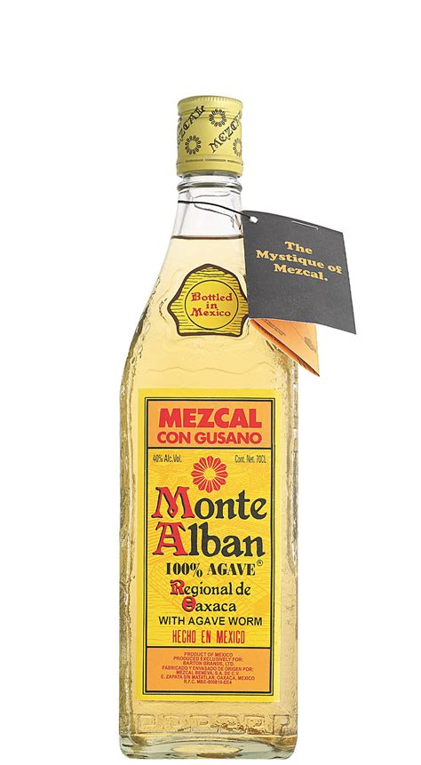 Download Agave Monte Alban Mezcal Tequila With Genuine Agave Worms ...