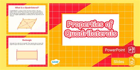 Properties of Quadrilateral Class 6 的图像结果