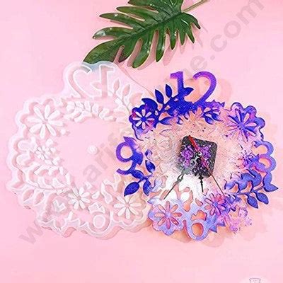 10" FLORAL CLOCK - URP151-RM
