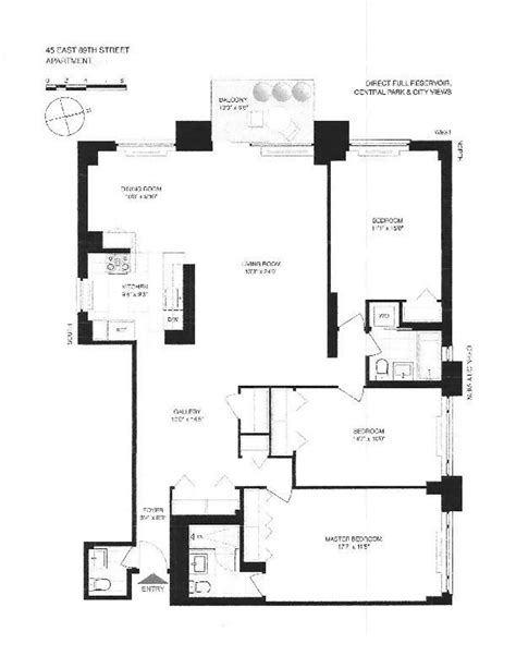 45 East 89th Street #38E, Carnegie Hill, New York City, NY - $4,000,000 ...