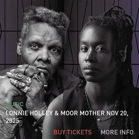 Lonnie Holley And Moor Mother - Support Black Theatre