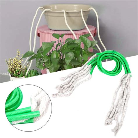 5Pcs Plant Watering Devices Self Watering Rope 50 Feet Inch Plant ...