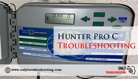 Image result for Hunter Pro-C Controller Troubleshooting