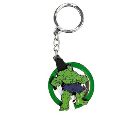 Buy Hulk Fidget Spinner Keychain (Green) on Snooplay India