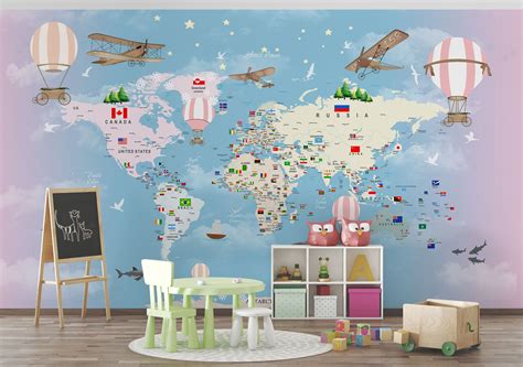 World Map Kids 的图像结果