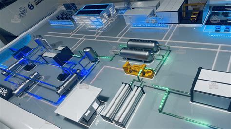 氢能能源应用展示沙盘模型-北京四维云尚模型科技有限公司