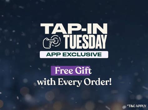 Tap-In Tuesday Exclusive – Free Gift on App Orders | The Body Shop
