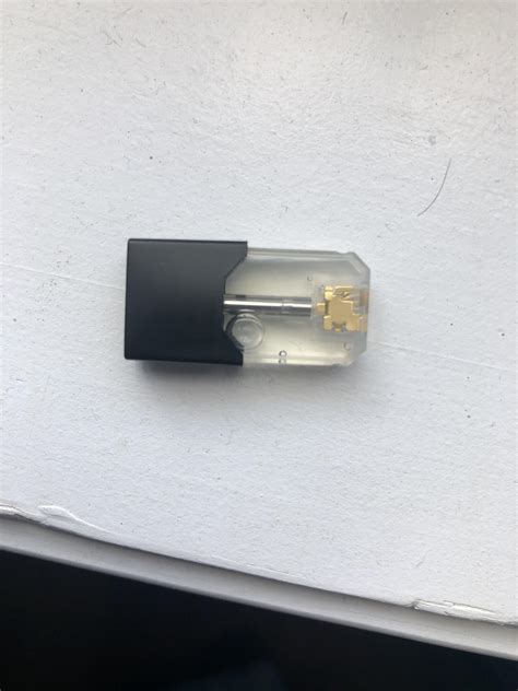 Crystal clear Mint JUUL pod (online) : r/juul