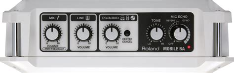 Roland India - MOBILE BA | Battery-Powered Stereo Amplifier