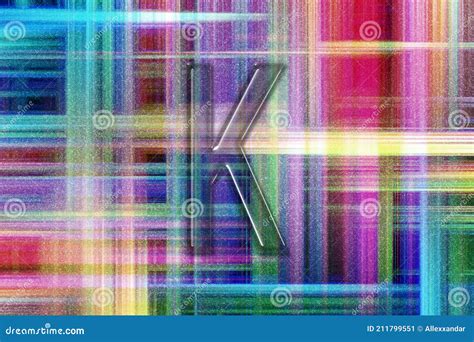 Kappa Sign. Kappa Letter, Greek Alphabet Symbol Stock Illustration ...