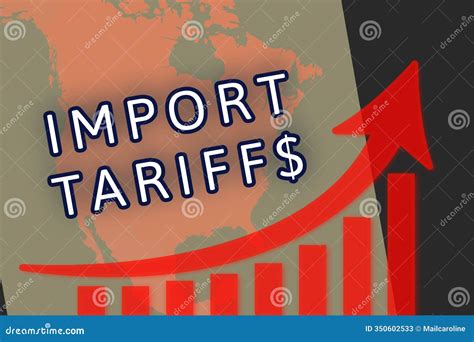 Concept Of Proposed Percent Increase In Import Tariffs Tariff With ...