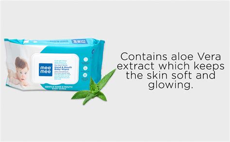 Buy Mee Mee Baby Wipes (Gentle Multipurpose, 72 Pieces (Pack of 2 ...