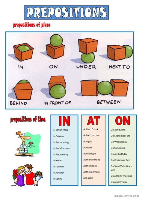 What Are The 20 Prepositions Of Direction - Catalog Library