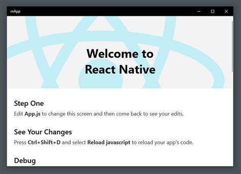 Image result for Installer React Native Windows