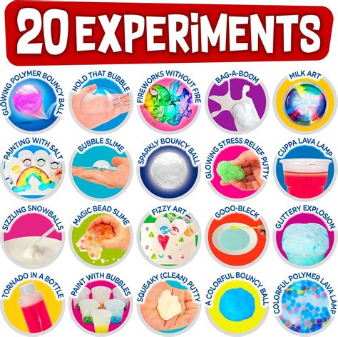 Buy Science Kit for Kids Ages 5+, Create Over 20 Fun Science ...