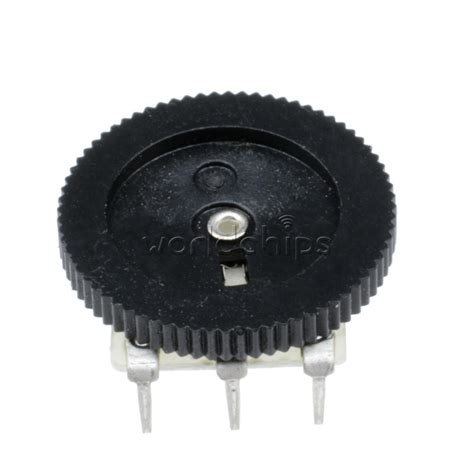 Probots Round Dial Potentiometer 5 Pin 10K 16mm Thumbwheel Buy Online India