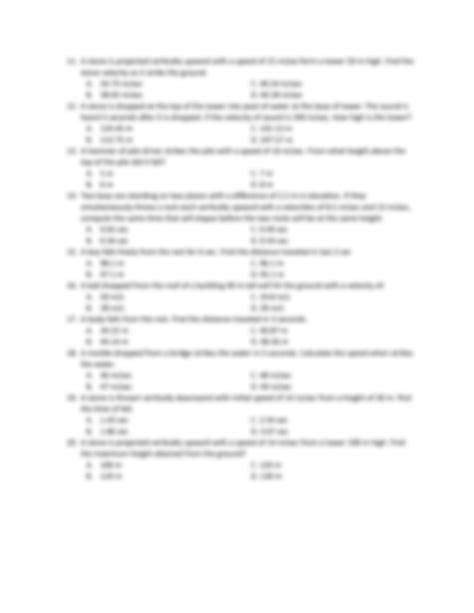 Image result for Falling Body Problems Calculus