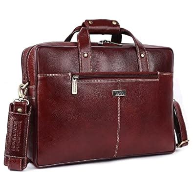 HAMMONDS FLYCATCHER Genuine Leather Office Bag for Men, Laptop Bag for ...