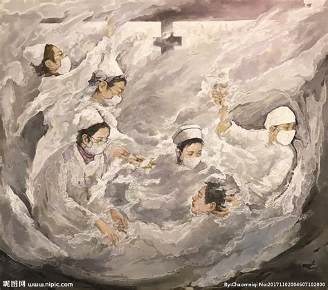 美术学院学生创作战“疫”主题海报 致敬白衣天使-华侨大学文化网