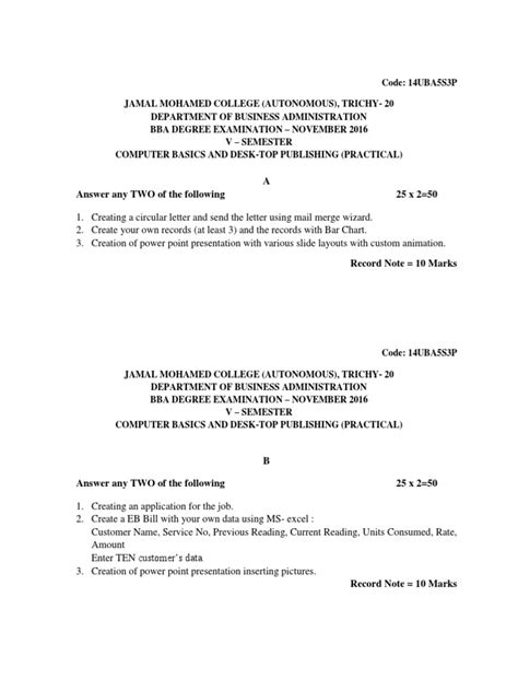 Image result for Question with Answers Computer Practical