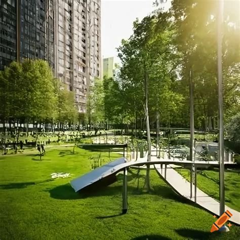 Modern Urban Park
