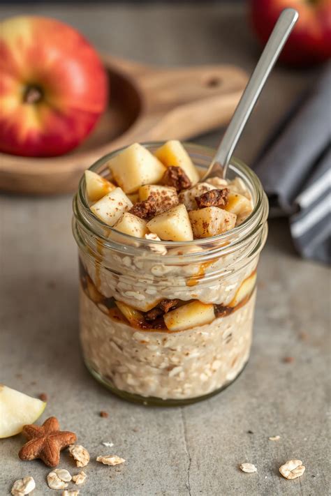 Apple Cinnamon Overnight Oats: Easy Make-Ahead Breakfast