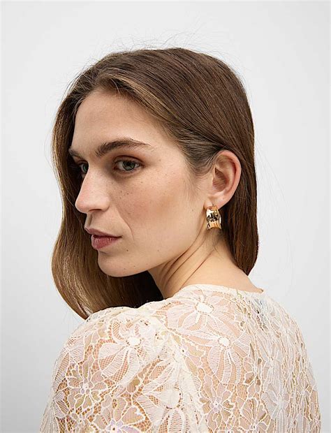 Buy Lace Round Neck Tie Front Blouse at Marks & Spencer